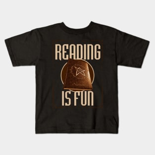 Necronomicon Reading is Fun Kids T-Shirt